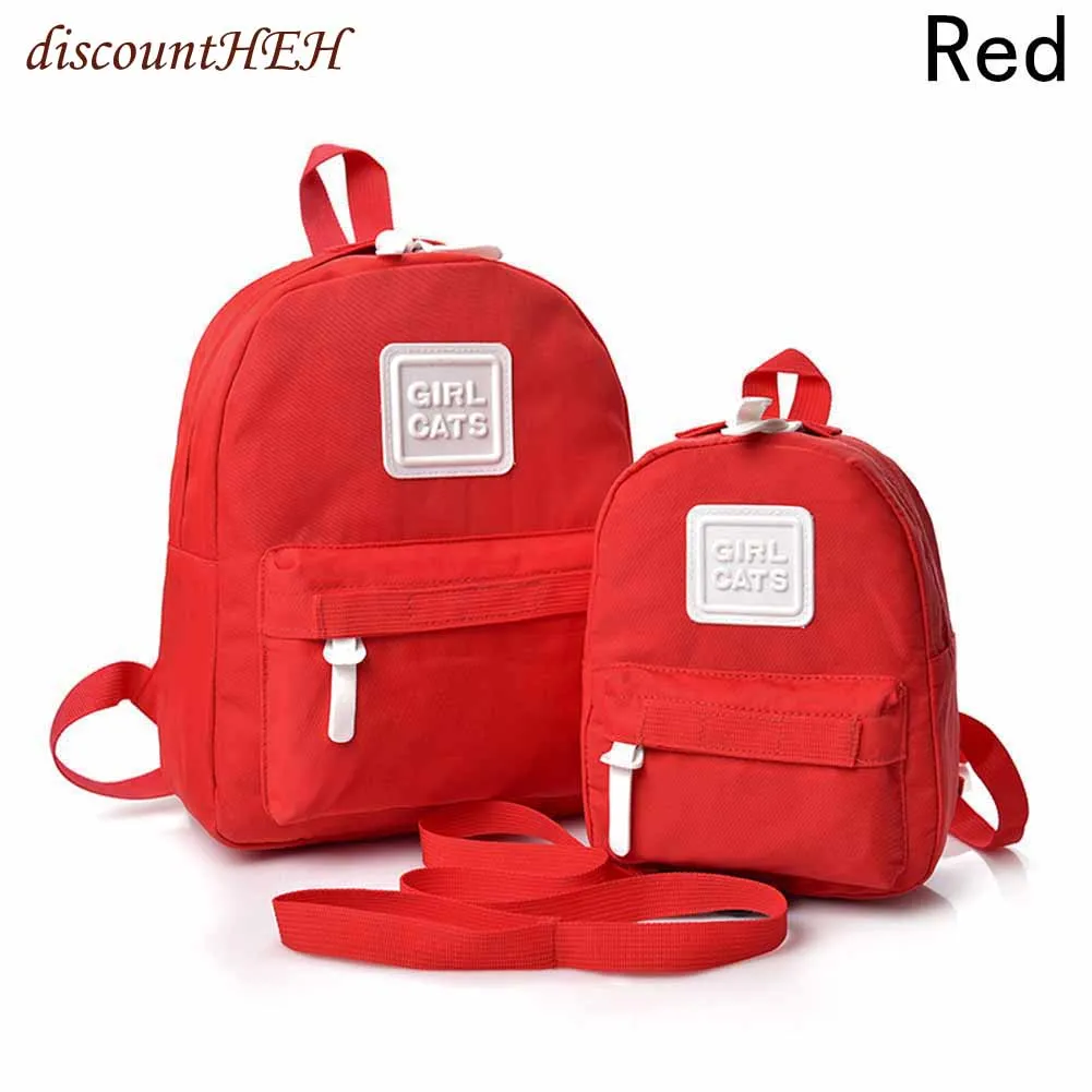 Japanese Canvas Solid School Bag Backpack For Women Young Girl Hot Escolar Mochila Feminina