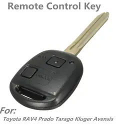 2 кнопки дистанционного Управление брелок 433 MHz 4D67 чип для Toyota RAV4 Прадо Tarago