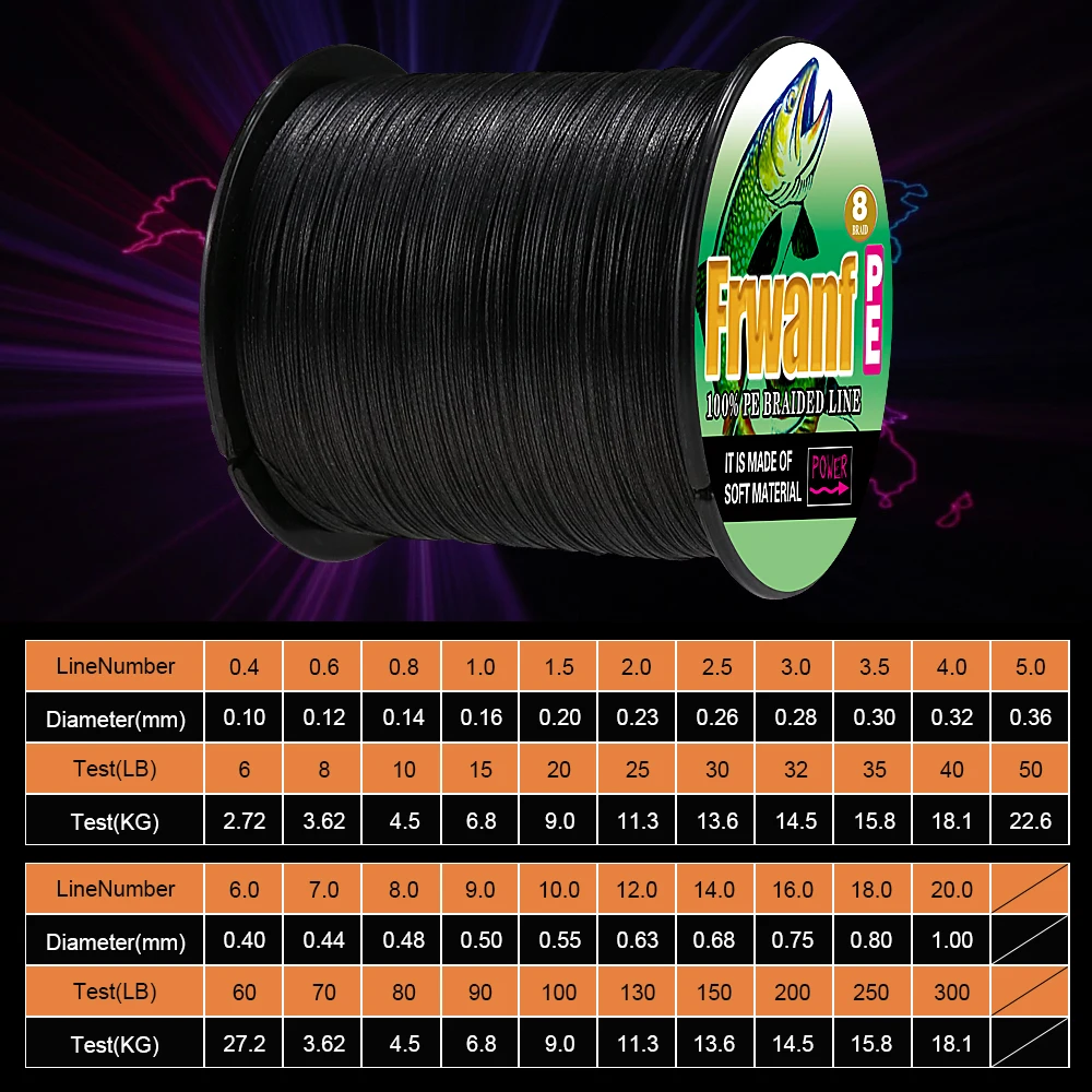 Плетеная рыболовная леска 8 нитей 300 м 15 lb|fishing braid|braid 8fishing lines |