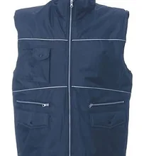 Рабочий жилет синего цвета