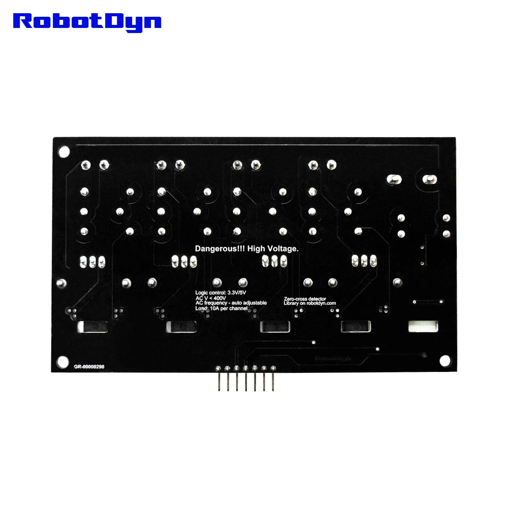 AC Light Dimmer Module, 4 Channel, 3.3V/5V logic, AC 50/60hz, 220V/110V
