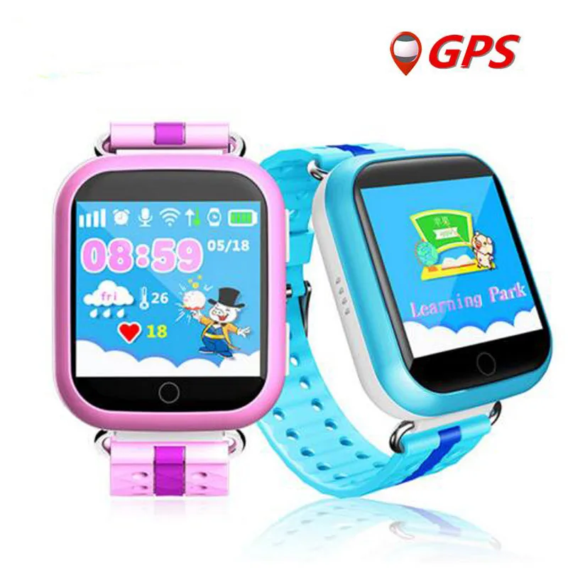 Детские GPS Смарт-часы Android монитор приложение против потери часы с Wifi LBS браслет