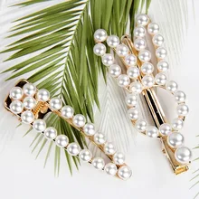 2019 Springtime New Stylehair clips full pearls hairclip Metal Ponytail holder Hairpins BB Hairgrip Girls Hair Accessories 2019 Springtime New Stylehair clips full pearls hairclip Metal Ponytail holder Hairpins BB Hairgrip Girls Hair Accessories