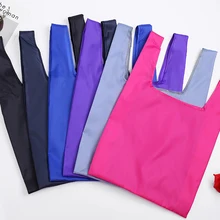 Женская и мужская многоразовая сумка для покупок, Большая складная сумка для покупок, Удобные сумки для хранения