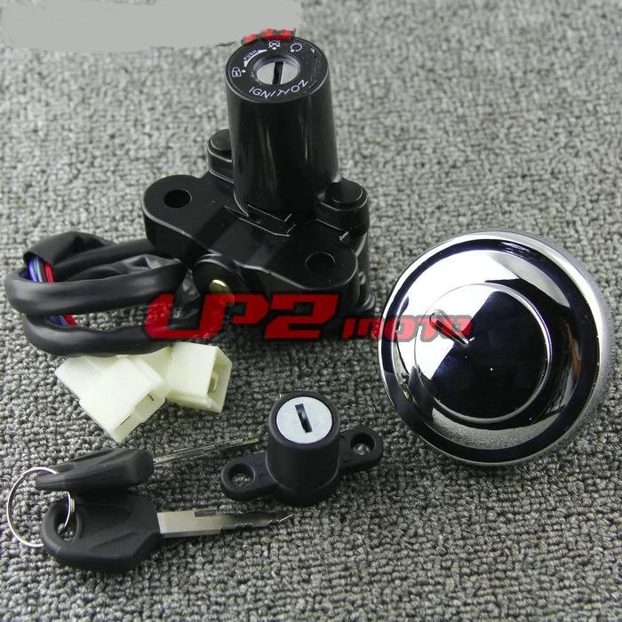 Ignition Switch Seat Gas Cap Cover Lock Key Set For Yamaha XVS950 V-Star E Ignition Switch Seat Gas Cap Cover Lock Key Set For Yamaha XVS950 V-Star E