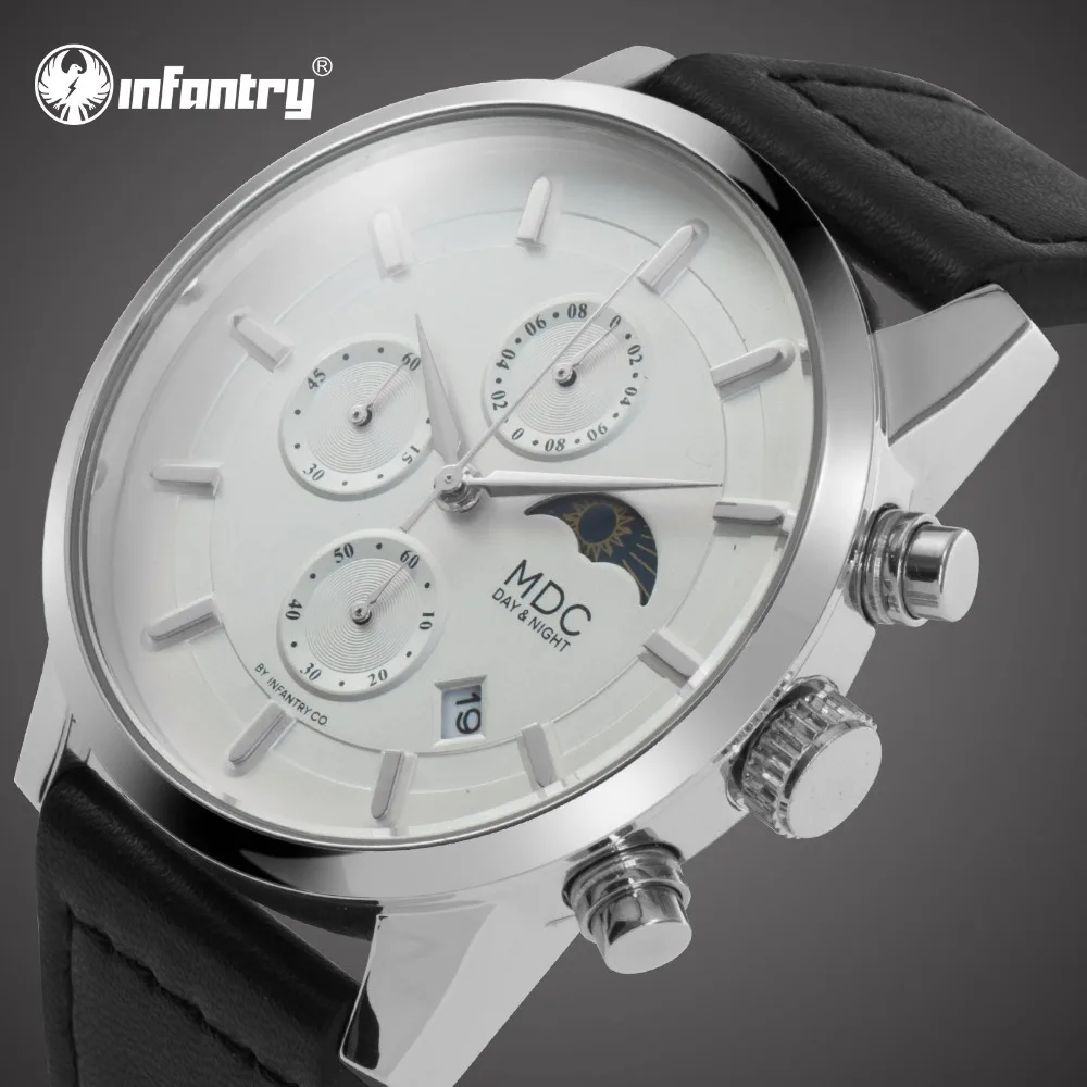 MDC Для мужчин s часы лучший бренд класса люкс 2018 Daytona хронограф наручные часы Для мужчин День Ночь кожа часы для Для мужчин Relogio masculino