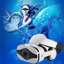 Virtual Reality Glasses 3D VR Glasses Box Headset Viewer Eye Trave Joystick for Phone Oculus Rift