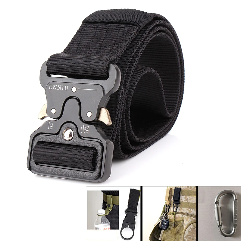 

Military Tactical Belts SWAT Combat Nylon Molle Belts Mens Outdoor Hunting Training Molle Waist Belt Tactical Tactische CS Gear