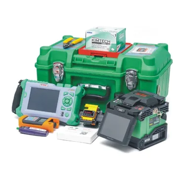 

FTTH Fusion Splicing Machine KOMSHINE GX37 w/ KF-52 Cleaver+QX50-S SM1310/1550 nm 30dB OTDR+Optic Power Meter+Laser Source+VFL