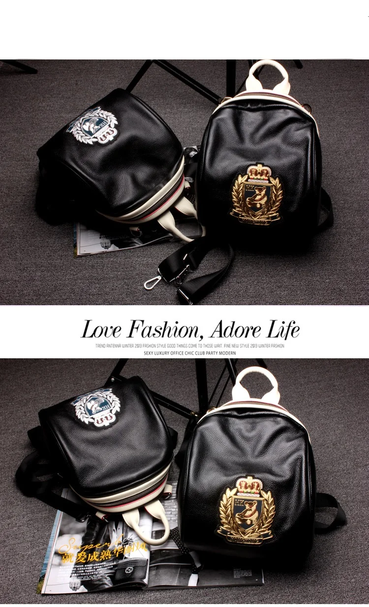 New Ladies Travel Shoulder Bag Korean Fashion Women Designer Leather Backpack Handbags Womens Backpacks And Messenger Bags33