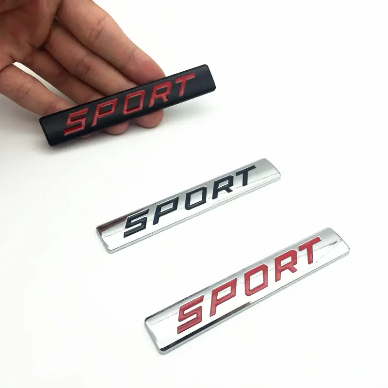 

FDIK Car 3D sports chrome metal shields badge stickers decals car styling car stickers auto parts for Volkswagen Ford LADA