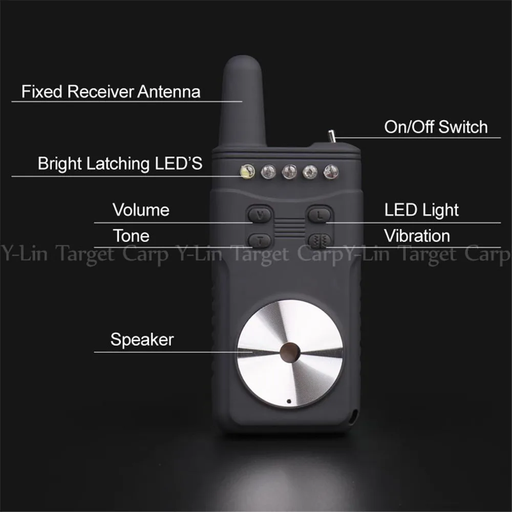 1+ 3 водонепроницаемый беспроводной сигнализатор укуса для ловли карпа, цифровой набор сигнализаций укуса, приемник, рыболовные снасти с приемником