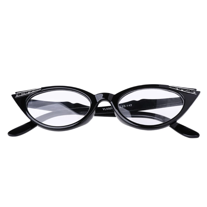 Модные женские очки для чтения «кошачий глаз» дальнозоркости очки Смола лен+ 1,0~+ 3,5 AUG21_20 - Цвет оправы: Black