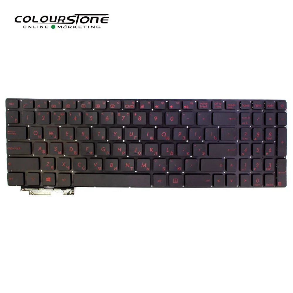 

RUSSIA Black backlit laptop keyboard for ASUS GL552 GL552J GL552JX GL552V GL552VL GL552VW N552VW N552VX G771JM G771JW KEYBOARD