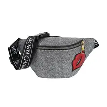 Новинка, сумки для женщин, сумка на талию, женская сумка на ремне с красными губами, роскошная брендовая кожаная нагрудная сумка, черная, новая мода, высокое качество