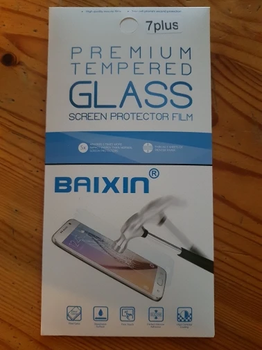 Opinión de la foto del protector de pantalla Ghost Glass para iPhone