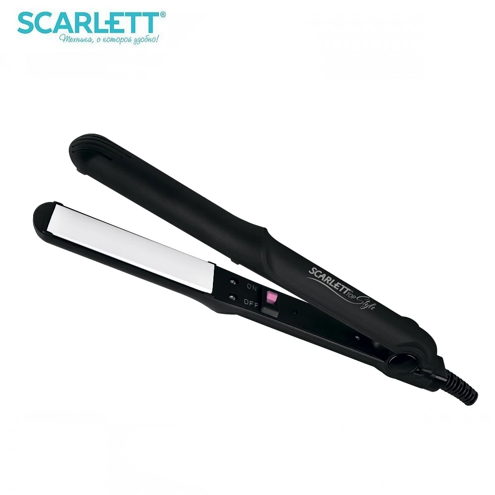 Стайлер для выпрямления и завивки волос Scarlett SC HS60004 25 Вт|Утюжки выпрямления| |