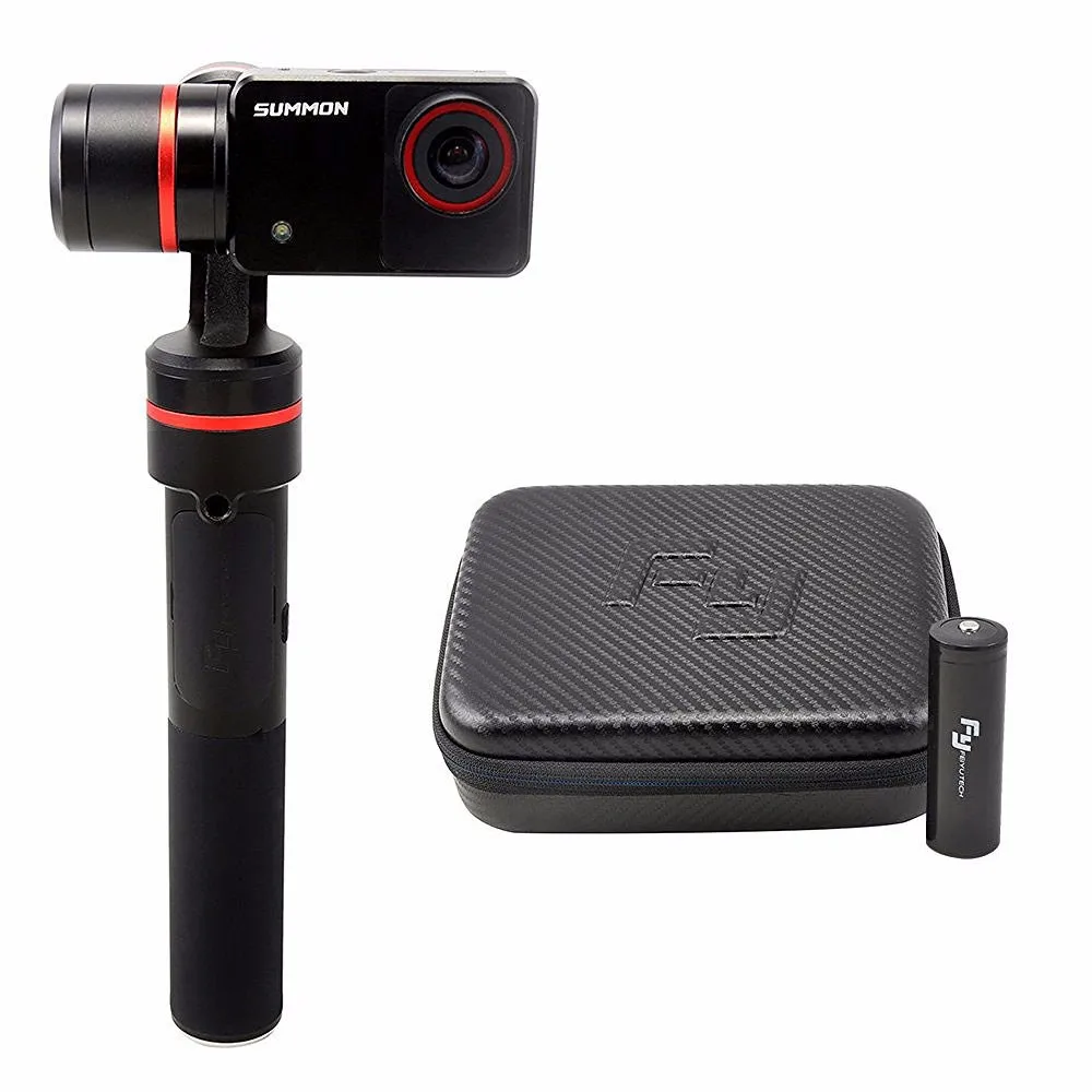 

Feiyu SUMMON 3-Axis 4K 1080P 60Fps Camera Integrated Handheld Steady Brushless Gimbal Stabilizers For DSLR DSR Mini Camera