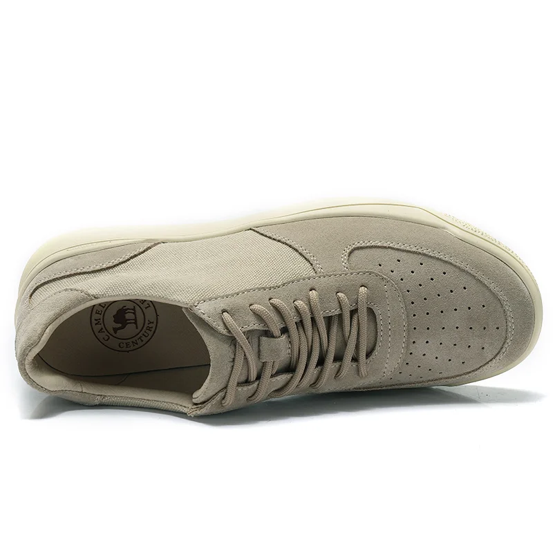 CAMEL New Men's Casual Shoes Genuine Leather Shoes Men Tooling Work Shoe Soothing Soft Shock Quality Male Footwear