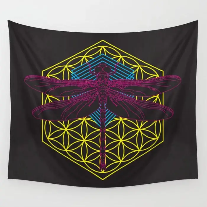 dragonfly-flower-of-life-tapestries.webp