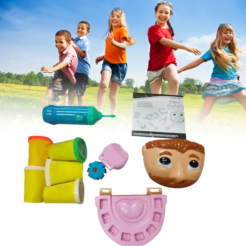 

Plasticine Set Kids Children Play Dough Clay Pretend Toy Learning Style Maker DIY Plasticine Creative children's toys