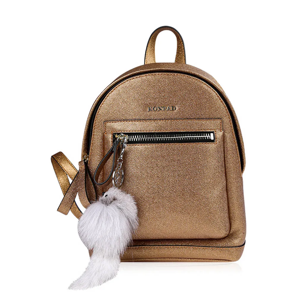 

New Nylon Backpack Large-capacity Personality Pendant Leisure Backpack Trendy Female Bag Fashion Backpack