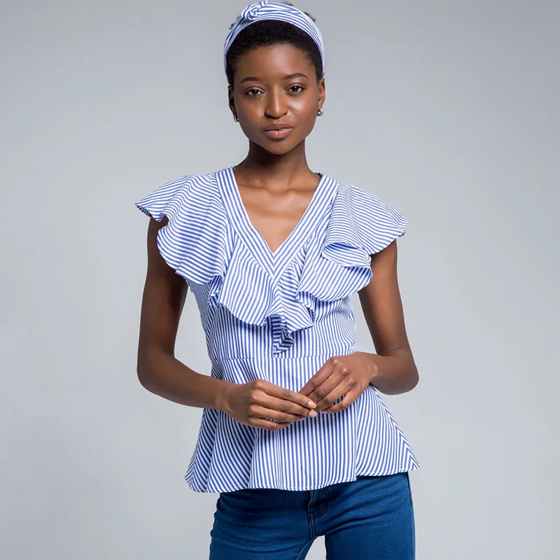 ZJYT 2018 Summer Blouses for Women Fashion Designers