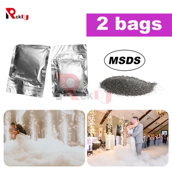 

2 Bags Ti Powder 200g/bag Material Cold Spark Fountain Firework Machine for Wedding And Stage Effect Smokeless Safe powder