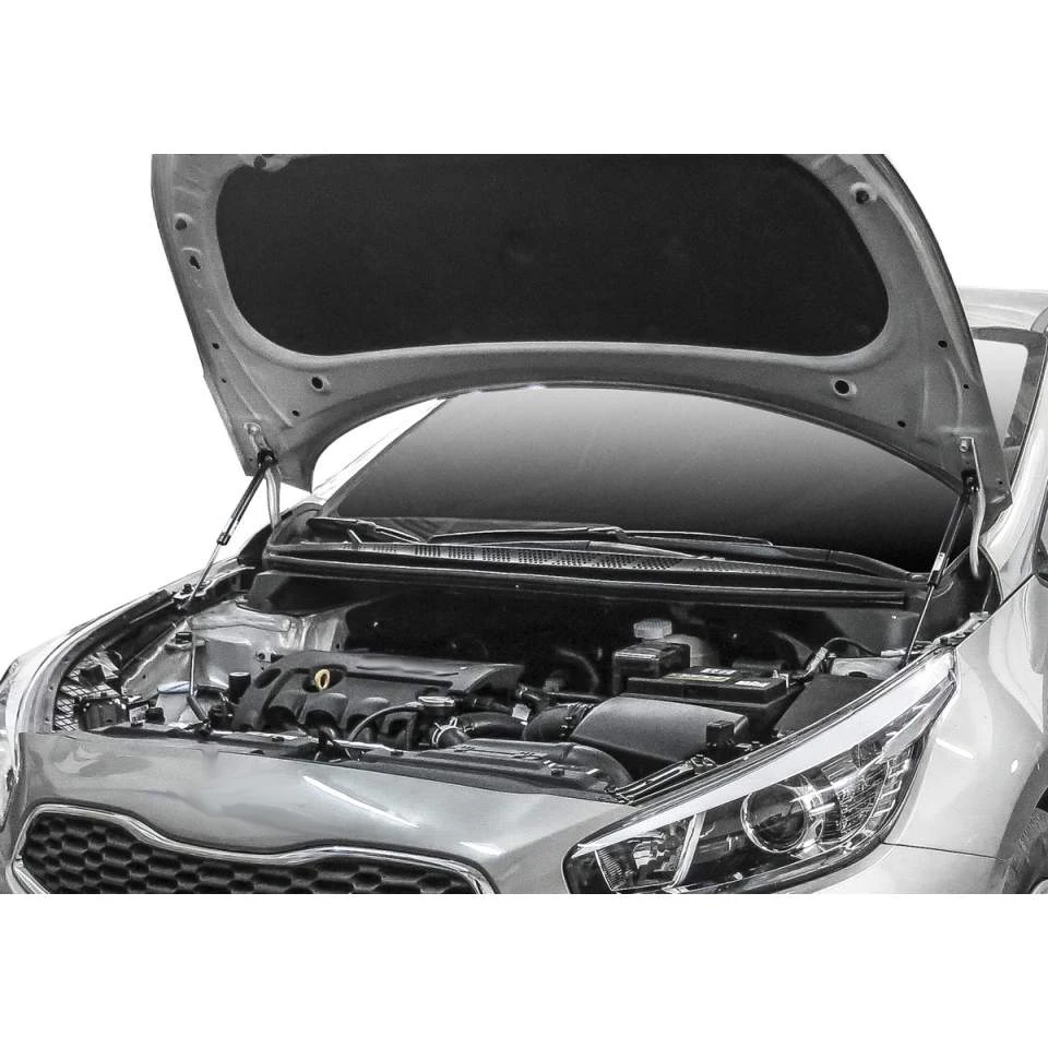 Для Kia Ceed II 2012 2018 упоры капота газовые амортизаторы 2 шт [AutoUpor UKICEE012]|Крепежные