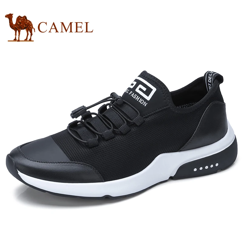 

CAMEL Genuine Leather Men Sport Shoes Leisure Walking Men Sports Shoes Breathable Lightweight Outdoor Shoes Wen Exercise Walking
