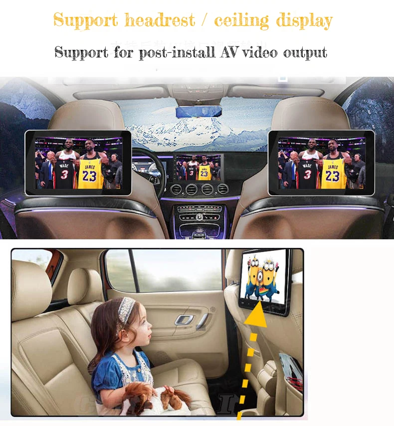 Top 9" Android Car Multimedia Stereo For Kia Niro Unit Player Radio Audio DVD GPS Navigation Car Multimedia Player 7