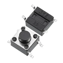 UXCELL 150PCS 6x6x5mm Switch Momentary Panel PCB SMD SMT Mount 4 Pins Push Button SPST Tactile Tact Switch Electrical Equipment UXCELL 150PCS 6x6x5mm Switch Momentary Panel PCB SMD SMT Mount 4 Pins Push Button SPST Tactile Tact Switch Electrical Equipment
