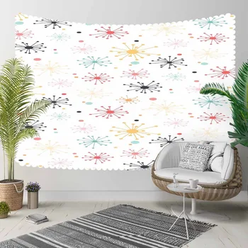 

Else Yellow Red Blue Green Paint Splashes Abstract 3D Print Decorative Hippi Bohemian Wall Hanging Landscape Tapestry Wall Art