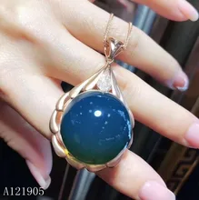 KJJEAXCMY boutique jewelry 925 sterling silver inlaid natural amber gemstone female luxury pendant necklace support test kjjeaxcmy fine jewelry 925 sterling silver inlaid natural gemstone amber wax female ring support test