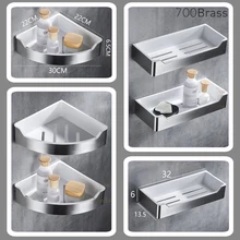 Корзина для ванной из нержавеющей стали для шампуня/мыла, органайзер для хранения кухонных принадлежностей, без укропа простая установка