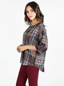

Blouse with sleeve 3/4 fancy