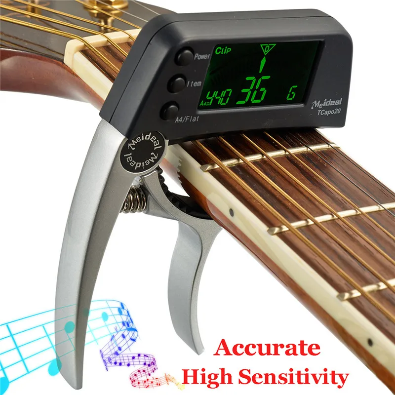 Guitar Capo Tuner Professional Tuner Acoustic Capo Tuner