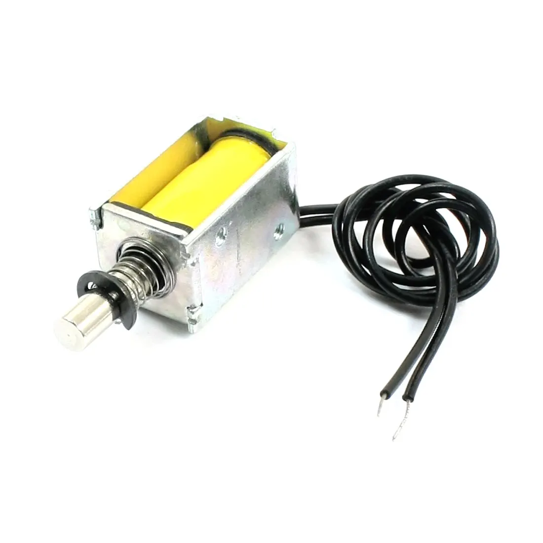 

UXCELL 5V 0.83A 1Mm 100G 2Mm 50G Push Pull Type Open Frame Spring Plunger Solenoid Electromagnet Actuator