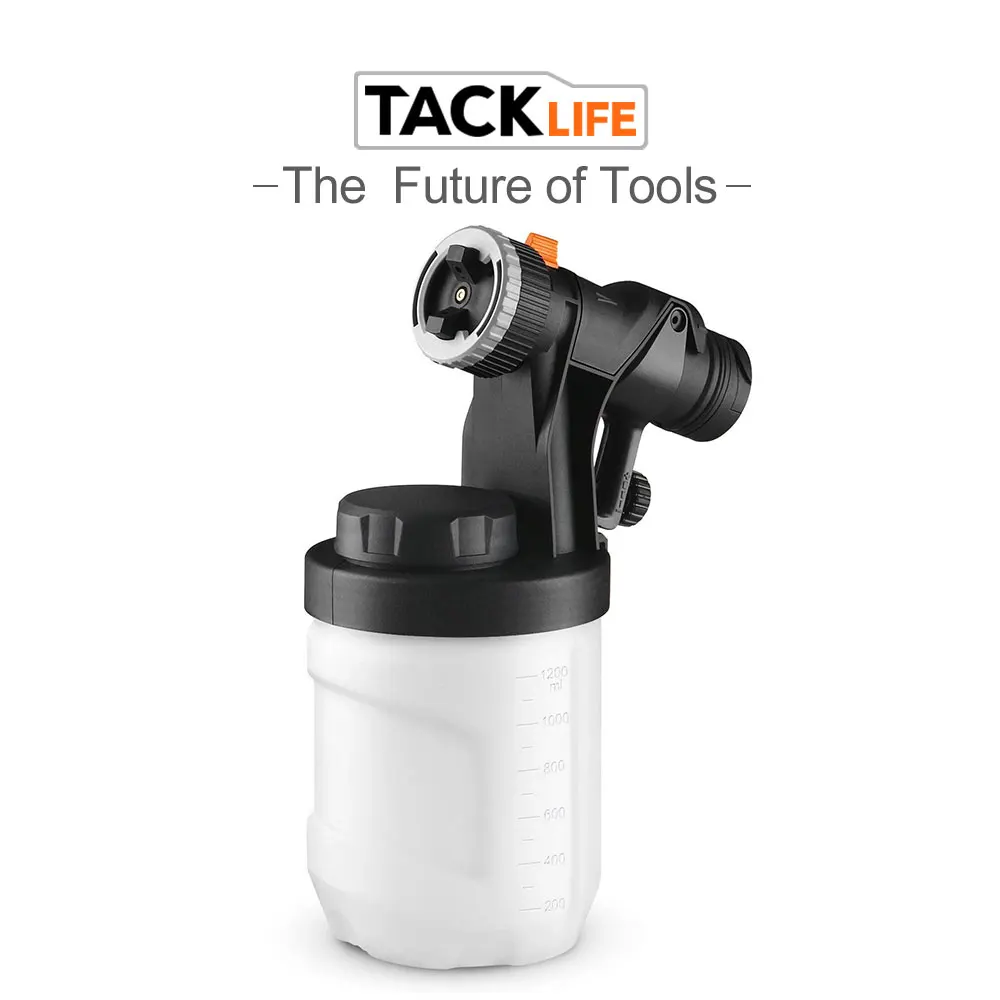 Tacklife ASA01C пистолет-распылитель Электрический Краскораспылитель наборы компрессоров с 1200 мл съемным контейнером три рисунка распылителя