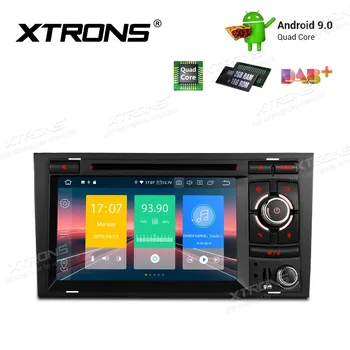 

XTRONS Plug & Play Design Android 9.0 Car Stereo DVD Multimedia Player for Audi A4 S4 RS4 2002-2007 2008 SEAT ExeoGPS Navigation