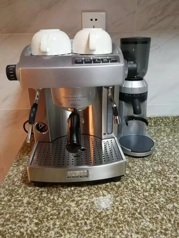 220v Twins Thermo-block Espresso Coffee 