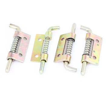 

uxcell 4 Pcs Locked Spring Loaded Metal Security Barrel Bolt Latch 5.5cm