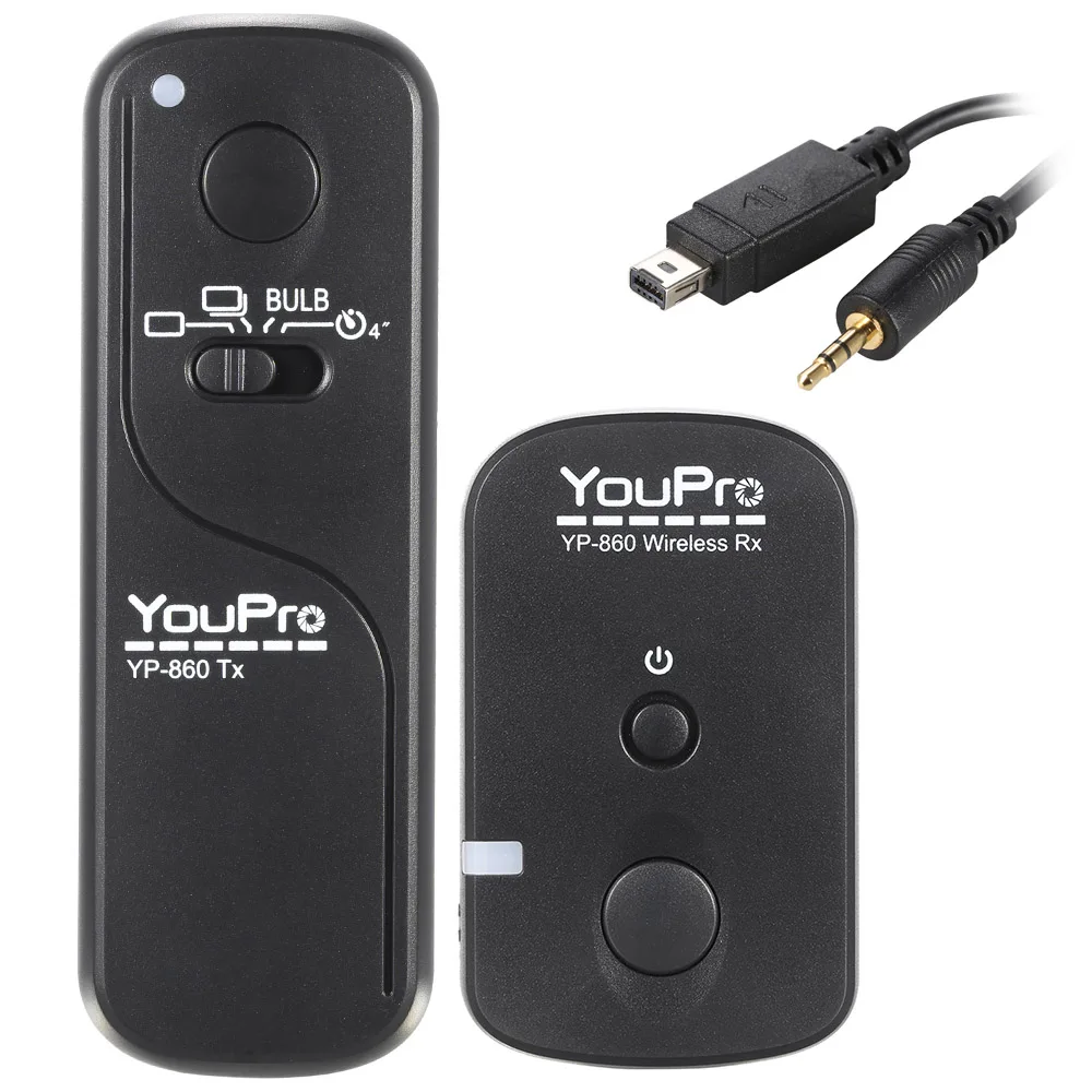 YouPro 2.4G Wireless Remote Control Shutter Release Transmitter