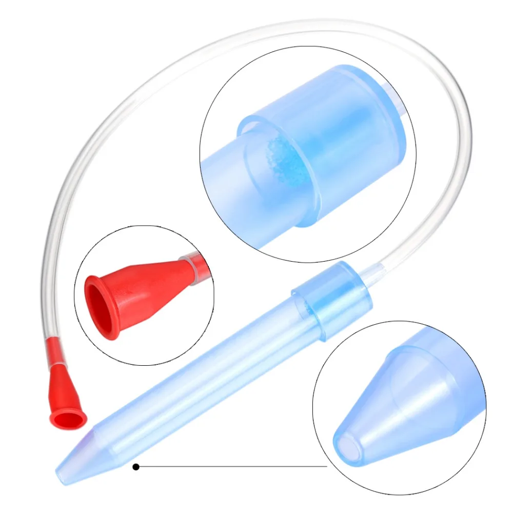 Новорожденный забота о безопасности младенца носовой аспиратор сопли нос очиститель вакуумный всасывания носовой абсорбции для младенцев Дети подарок