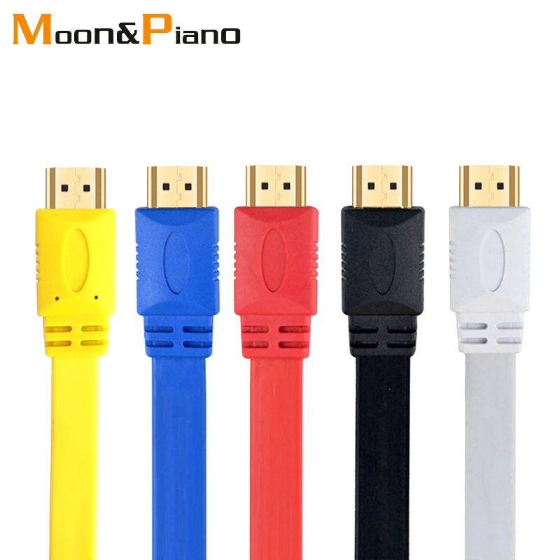 1.5m,3M,5M,10M High speed HDMI TO MINI HDMI Plug Male-Male HDMI Cable 1.4 Version 1080p 3D for TABLETS DVD TV LCD Laptop Project