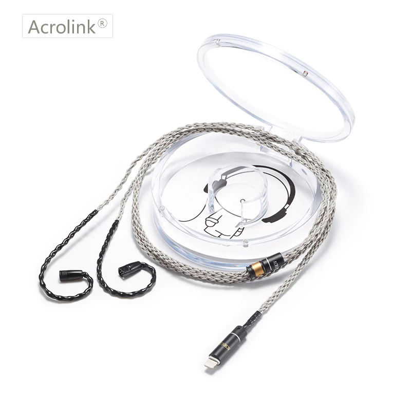 Acrolink 1 2 м PCOCC 8 сердечника кабеля Высокое качество DIY Модернизированный кабель для