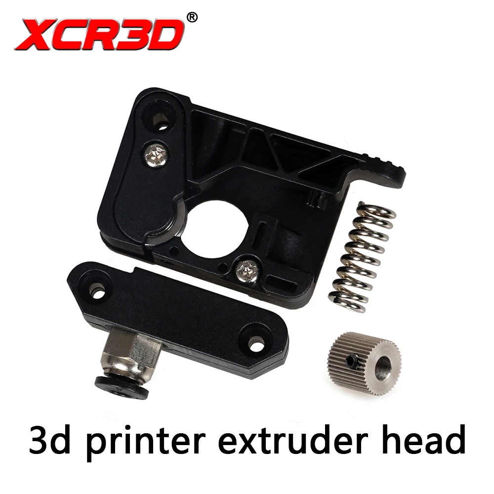 Goedkoop XCR3D MK8 Extruder DIY kit 3D Printer Onderdelen PC Plastic Universele Extruder Kit voor Makerbot 1.75mm Filament Met Gear