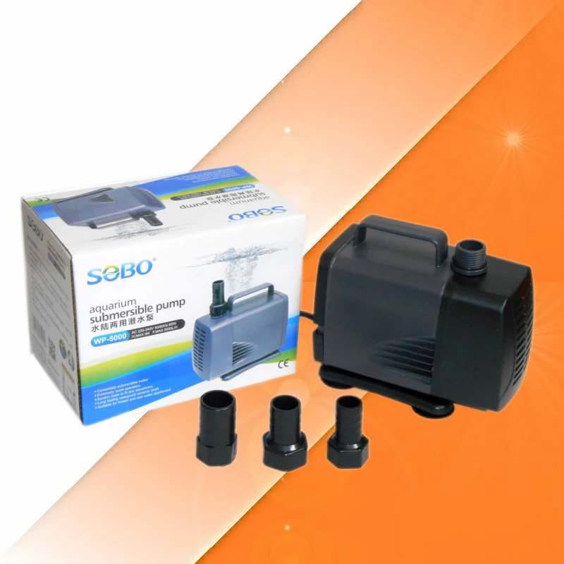 800GPH SOBO Submersible Inline Aquarium Water Pump Fish Tank Powerhead