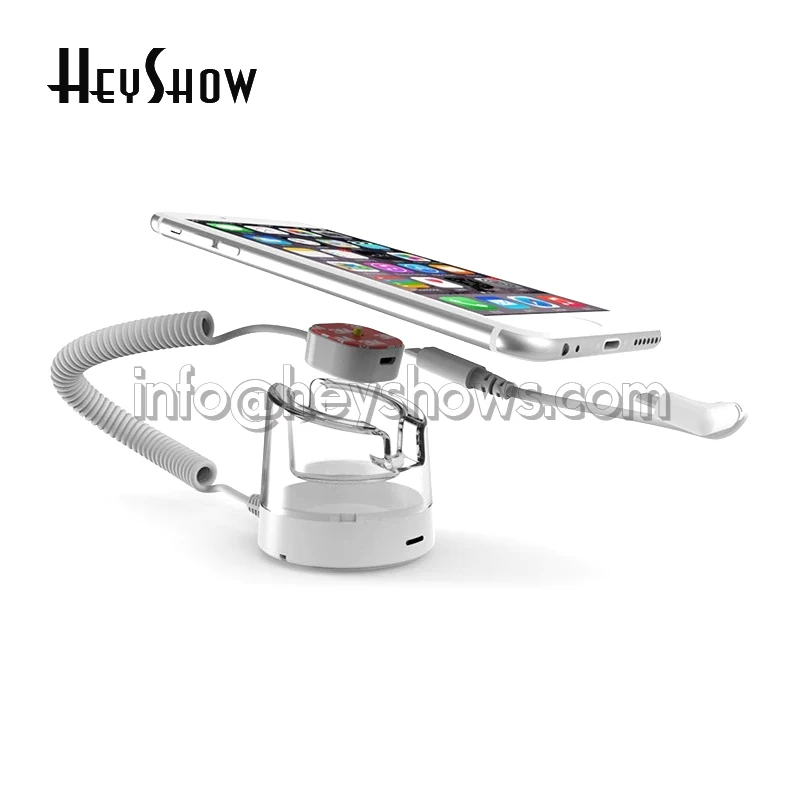  10x Mobile Phone Security Stand Acrylic Smartphone Burglar Alarm System Anti Theft Display For Cell
