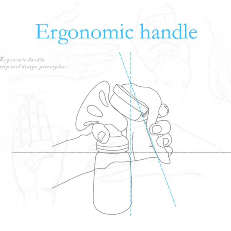 TONICHELLA Manual Breast Pump Strong Attraction Baby Products Women Feeding Original  Baby Nipple Suction Milk Bottle T0099